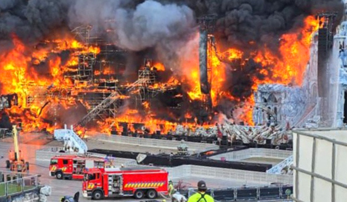 tomorrowland fire